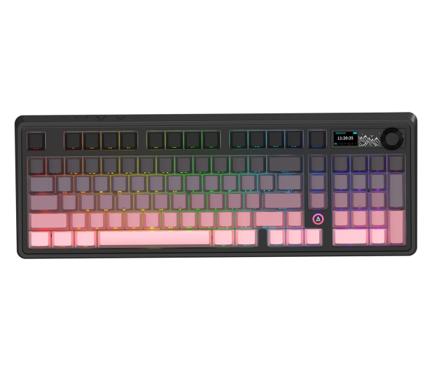 Ajazz AK980 V2 Gift Switch V2 Gradient Pink z ekranem - 1536372 - zdjęcie 5